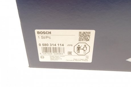 Паливний насос BOSCH 0 580 314 114