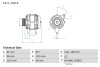 А_Генератор_ 14V 120A OPEL/SAAB Calibra/Omega/Vectra/900/9000 \'\'2,0-3,2 \'\'92-03 BOSCH 0986039250 (фото 1)