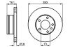 Гальмівний диск BOSCH 0986478041 (фото 1)