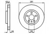 Диск гальмівний CITROEN/FIAT/LANCIA/PEUGEOT Evasion/Jumpy/Scudo/806/Expert \'\'F BOSCH 0986478812 (фото 2)