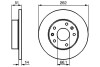 Диск тормозной BOSCH 0 986 478 991 (фото 1)