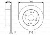 Диск тормозной BOSCH 0986479504 (фото 1)