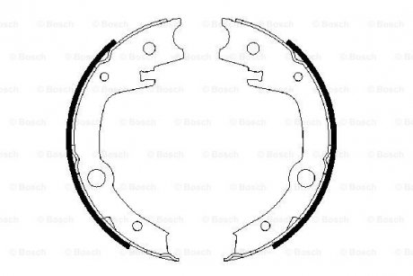 Колодки тормозные BOSCH 0 986 487 679