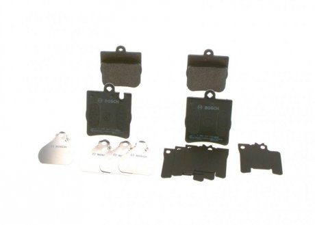 Тормозные колодки дисковые задние DB C203 E210 2000- BOSCH 0 986 494 022 (фото 1)