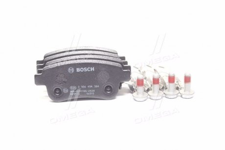 ДИСКОВI КОЛОДКИ ЗАДНI BOSCH 0 986 494 384 (фото 1)