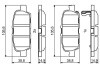 Гальмівні колодки дискові BOSCH 0986494857 (фото 7)