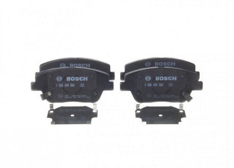 Гальмівні колодки дискові BOSCH 0 986 494 984 (фото 1)