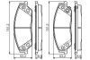 Гальмівні колодки дискові TOYOTA Camry V50 \'\'F \'\'11>> BOSCH 0986495149 (фото 1)