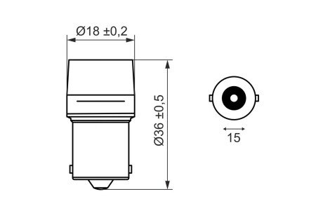 ЛАМПА LED BOSCH 1 987 302 651