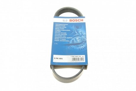 Пасок поліклиновий 5PK491 BOSCH 1 987 945 731