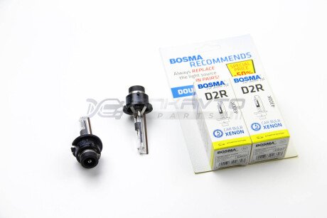 Лампа ксенонова D2R XENON 85V 35W P32D-3 4300K (2 шт) BOSMA 6807D