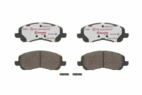 Гальмівні колодки дискові BREMBO P54 030X