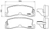 Гальмівні колодки дискові BREMBO P83015 (фото 1)