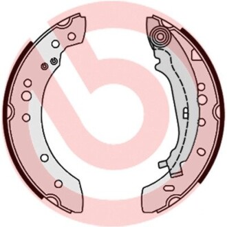 Гальмівні колодки барабанні BREMBO S54521