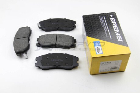 Гальмівні колодки перед. Chevrolet Captiva 06- (akebono) BREMSI BP3303