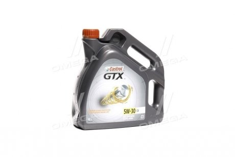 Масло ДВС 5W-30 GTX ACEA C4, RN 0720, 4л, синт. CASTROL 15C8AD (фото 1)