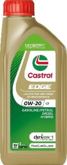 Масло ДВС 0W-20 EDGE API SP, ACEA C5, Meets Chrysler MS 6395, 1л, синт. CASTROL 15F6E6 (фото 1)