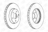 Диск гальмівний передній (кратно 2) MB E Class (W211, S211) CHAMPION 562212CH (фото 2)