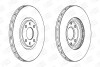 Диск гальмівний передній (кратно 2) Citroen C4 I (06-), DS 5 (11-15)/Peugeot 2008 II (Ud_, Us_, Uy_, Uk_) (19-) CHAMPION 562641CH (фото 2)