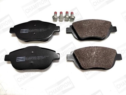 Колодки тормозные дисковые передние/задние CITROEN C3 AIRCROSS II (2R_, 2C_) 17-, C3 III (SX) 16-|OPEL CORSA F 19- CHAMPION 573264CH