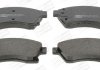 Колодки тормозные дисковые передние CHEVROLET AVEO Saloon (T300) 11-, CRUZE (J300) 09-|OPEL ASTRA J (P10) 09-15 CHAMPION 573332CH (фото 2)