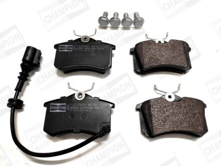 Колодки тормозные дисковые задние AUDI A2 (8Z0) 00-05|SEAT TOLEDO III (5P2) 04-09|VW GOLF V (1K1) 03-10 CHAMPION 573682CH