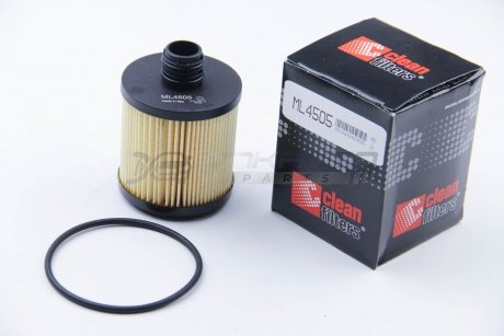 Фильтр масляный 1.6MJET 16V,2.0MJET 16V,2.0MJET 16V,1.6MJET 16V Fiat Doblo 09-23, Fiat Ducato 06-14 CLEAN FILTERS ML4505