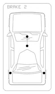 Трос ручного гальма задн. L/P Opel Astra H універсал 1.4-2.0 T 08.04- COFLE 11.5953