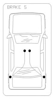 Трос ручного гальма зад. Kangoo 800kg 97-08 Пр. (1442/1067) COFLE 11.6678