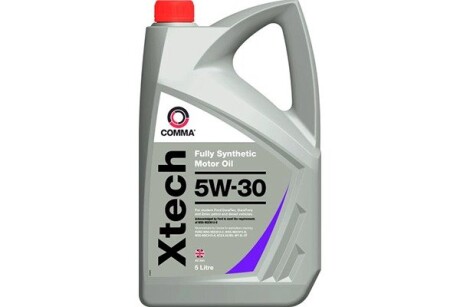 Масло моторное Xtech 5W-30 (5 л) COMMA XTC5L