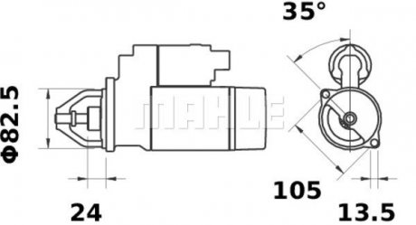 Болти кріпл. кривошипа комп-кт Contitech MS19