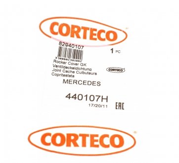 Прокладка кришки клапанів CORTECO 440107H