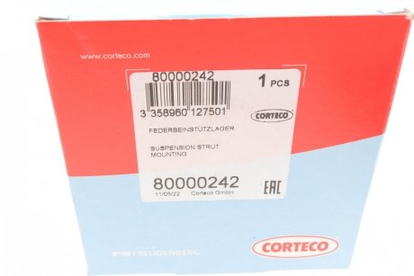 Опора амортизатора CORTECO 80000242 (фото 1)