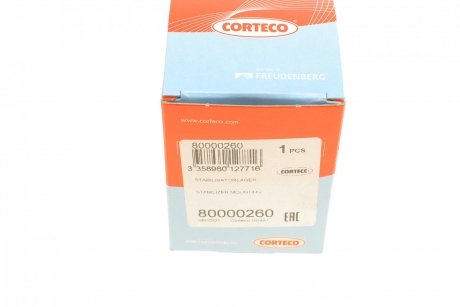 Втулка стабілізатора CORTECO 80000260