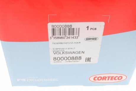 Опора амортизатора CORTECO 80000888 (фото 1)