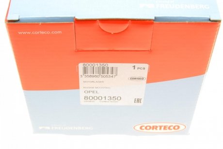 Опора коробки передач CORTECO 80001350