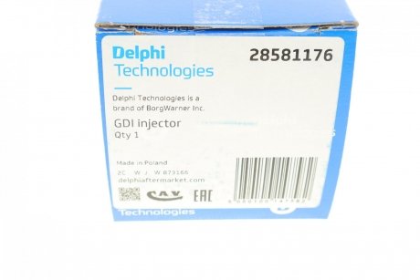 Форсунка Delphi 28581176 (фото 1)