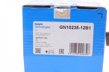 Катушка системи запалювання Delphi GN10235-12B1 (фото 1)