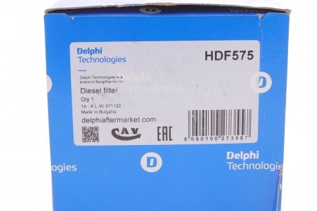 Фільтр палива Delphi HDF575 (фото 1)