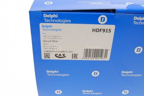 Фільтр палива Delphi HDF915