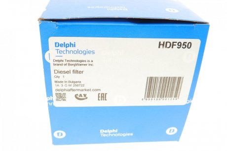 Фільтр палива Delphi HDF950