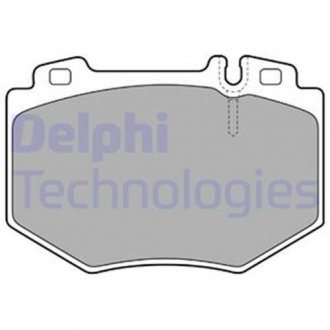 Комплект гальмівних колодок Delphi LP1851