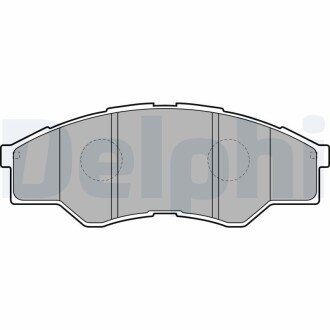 Гальмівні колодки, дискові Delphi LP2060