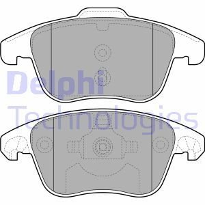 Комплект гальмівних колодок з 4 шт. дисків Delphi LP2100 (фото 1)