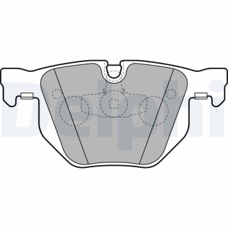 A_Гальмівні колодки дискові BMW 3(E90)/X1(E84) "R "05>> Delphi LP2256