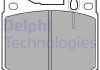 Комплект гальмівних колодок з 4 шт. дисків Delphi LP427 (фото 1)