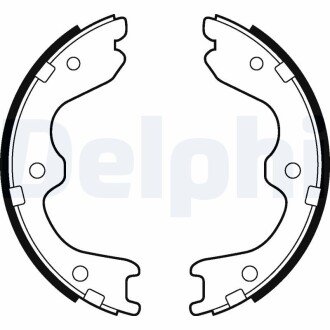 Колодки гальмівні барабанні (комплект 4 шт) Delphi LS2029