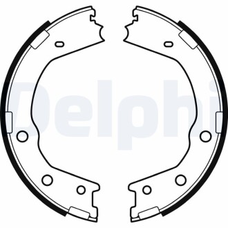 Колодки гальмівні барабанні (комплект 4 шт) Delphi LS2067