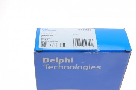 Датчик швидкості обертів коліс антиблокувальної системи гальм Delphi SS20339 (фото 1)