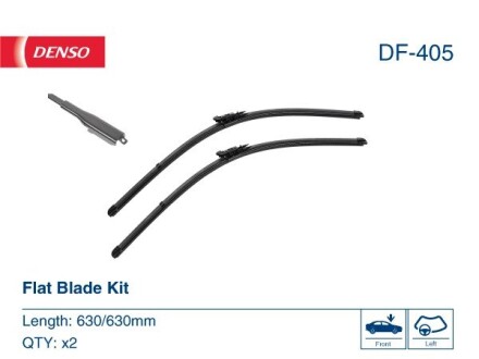 Щітка склоочисника DENSO DF-405 (фото 1)